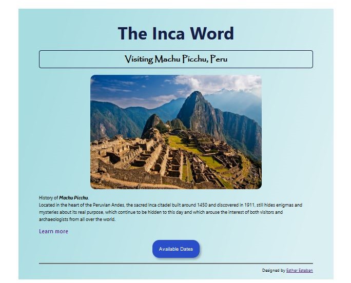 Image of the travel agency app